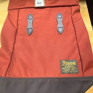 Filson Rusted Red Day Pack - NWT!